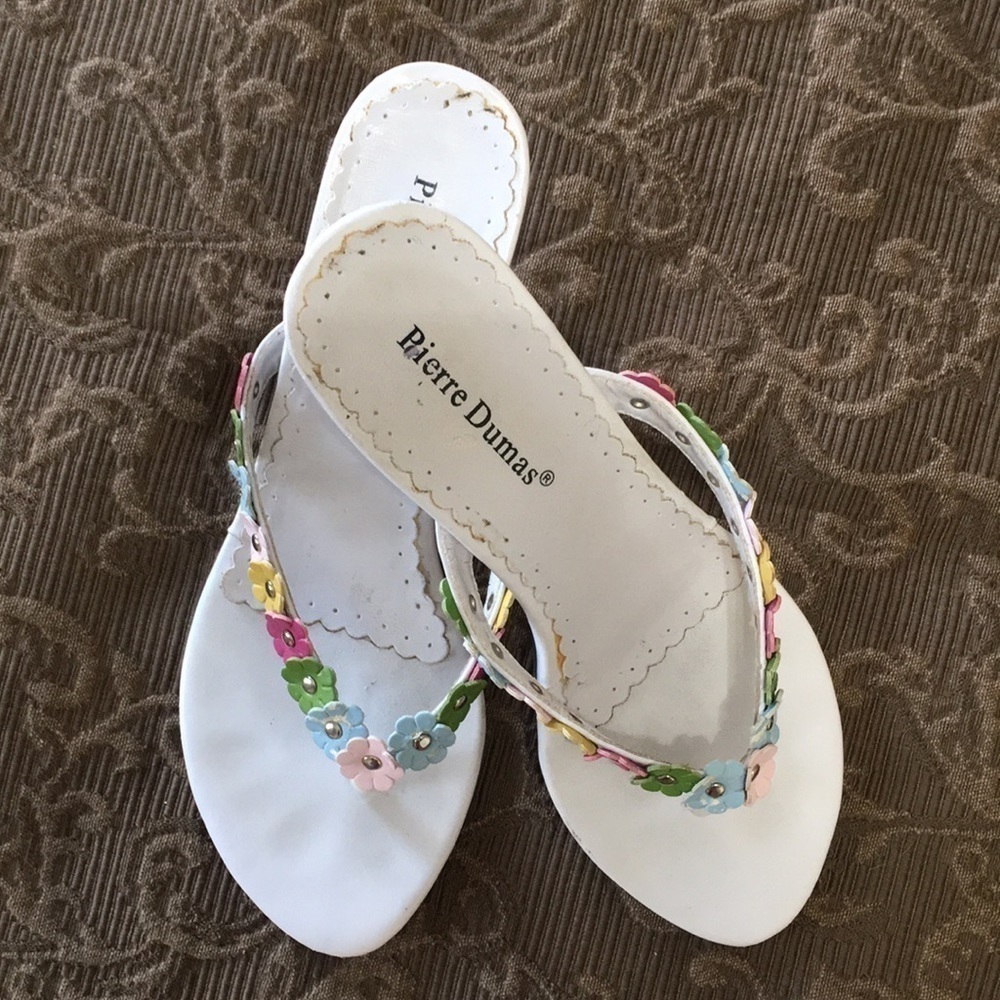 Pierre Dumas Flowers Sandals. P/A1028/4
